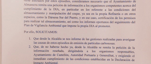 Instancia incidencias polvo en suspensión playa (2)