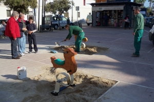 Plaza doctor Fleming con quiosco