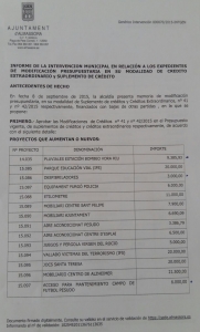 Modificación de septiembre