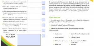 Presupuestos participativos Almassora