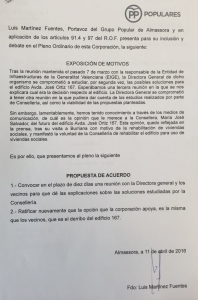 Moción 167 convocatoria EIGE