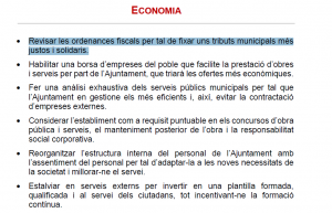 Apartado economía acuerdo gobierno Almassora