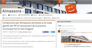 Compromís Almassora piscina