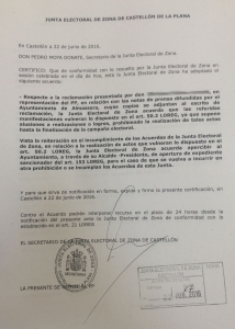 Condena Almassora