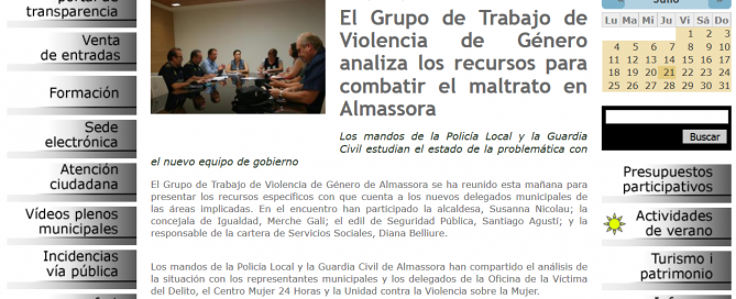 Grupo trabajo violencia género