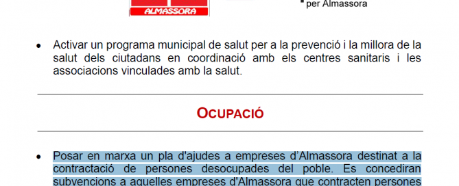 Plan subvenciones a empresas