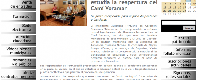 Reunión puerto Almassora