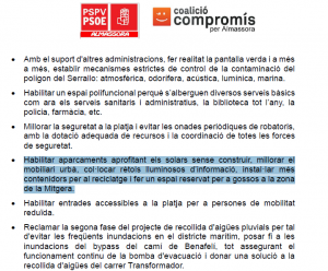 Compromiso contenedores Almassora