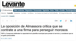 Levante oposición privatización