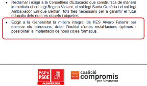 Acuerdo gobierno dos ayuntamientos