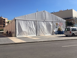 Carpa plaza del Ayuntamiento