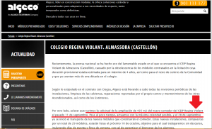 Comunicado Algeco