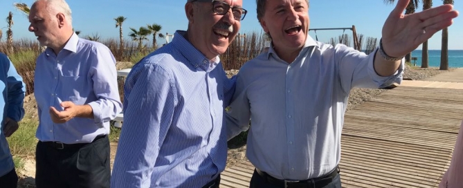 Visita obras regeneración Benafelí 1