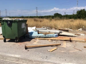 Basura en polígonos Almassora