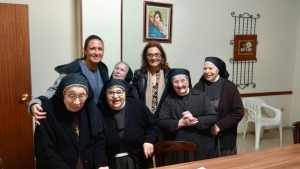 María Tormo visita MIÉRCOLES monjas clarisas