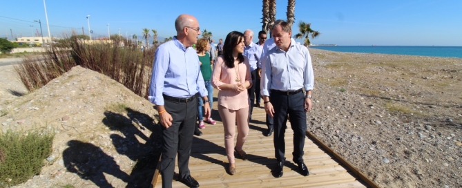 Visita obras regeneración Benafelí