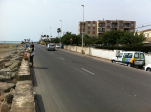 Playa de Almassora paseo marítimo