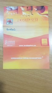 Carta remitida a alumnos de Almassora