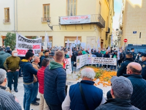 Manifestación agricultura Almassora