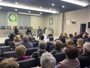 María Tormo en programa de charlas