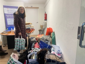 María Tormo recogida solidaria Turquía y Siria