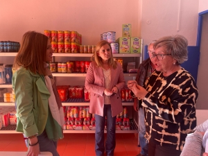 María Tormo y Silvana Rovira Banco de Alimentos de Castellón