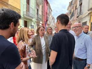 María Tormo y Cuca Gamarra en Almassora