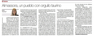 Almassora, un pueblo con orgullo taurino