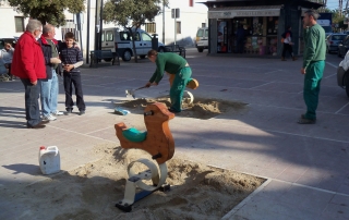 Plaza doctor Fleming con quiosco