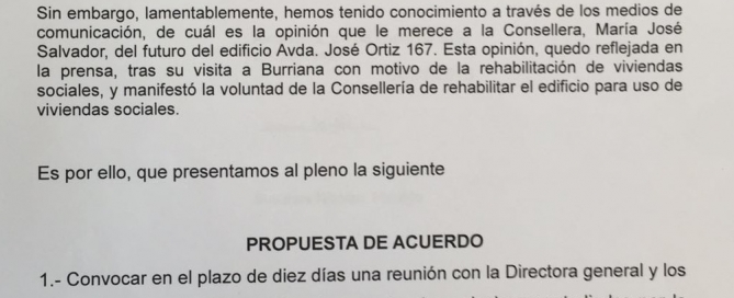 Moción 167 convocatoria EIGE