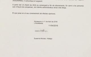 Respuesta pagos y compensaciones Xarxa Llibres