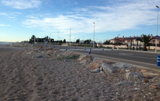 Playa frente al Roser del Mar