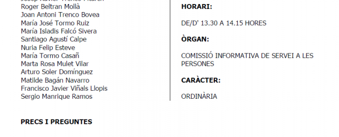 Extracto comisión 18 septiembre Almassora