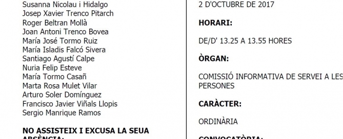 Extracto declaraciones concejala Educación