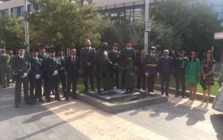 Guardia Civil Almassora con miembros PP