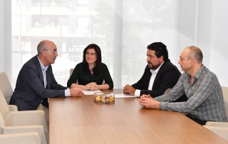 Firma convenio colaboración trinquete Almassora
