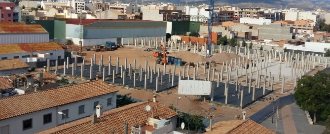 Obras Regina Violant paralizado