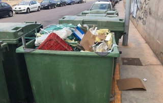 Basura en polígonos