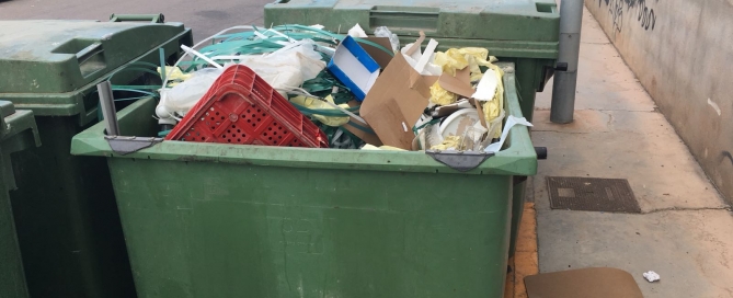 Basura en polígonos