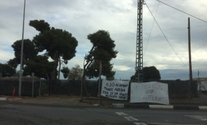 Pancartas colegio Regina Violant Almassora