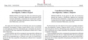 Ayudas patrimonio perdidas