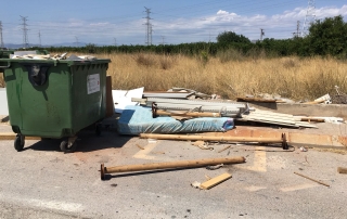Basura en polígonos Almassora