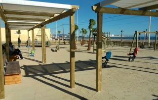 Zona de ocio infantil de Pitillo Almassora