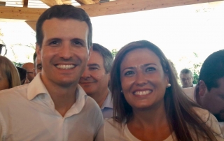 María Tormo y Pablo Casado