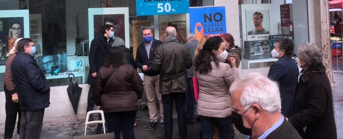 Recogida firmas Ley Celaá